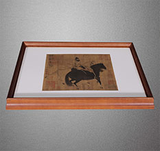 东区书画装裱配框服务案例